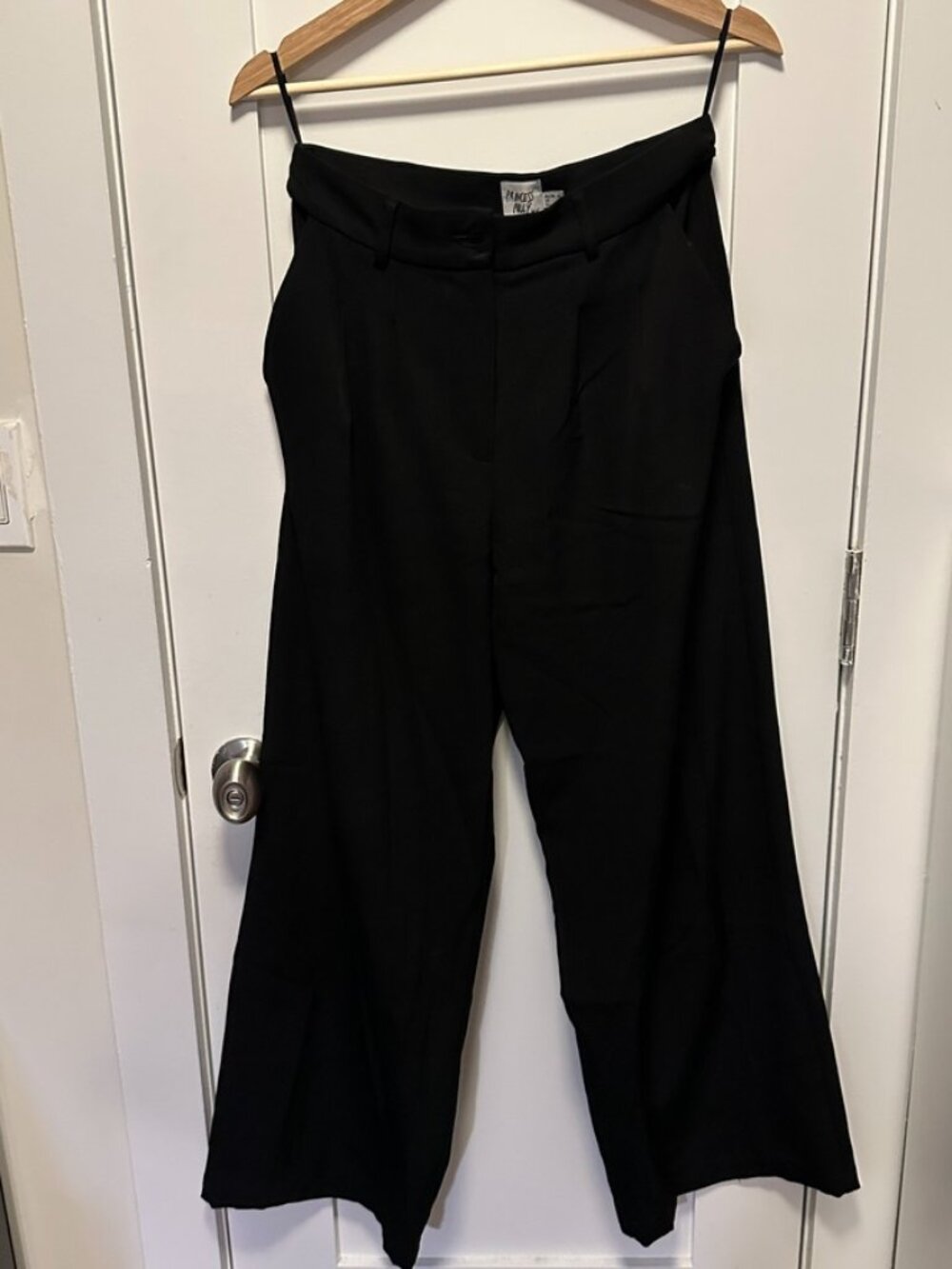 Princess Polly Archer Pants - Black - US 6 / UK 10